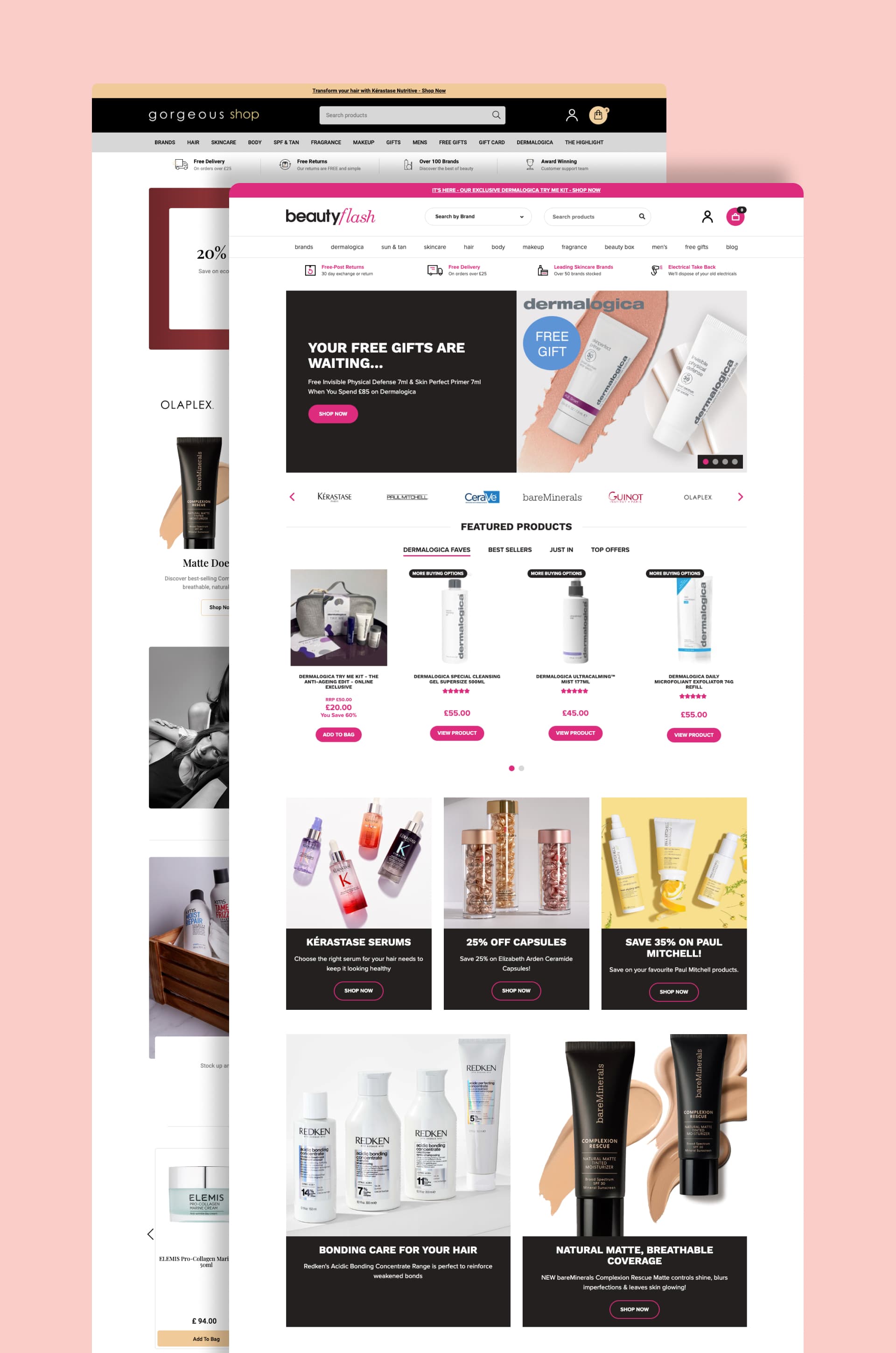 Gorgeous Shop website