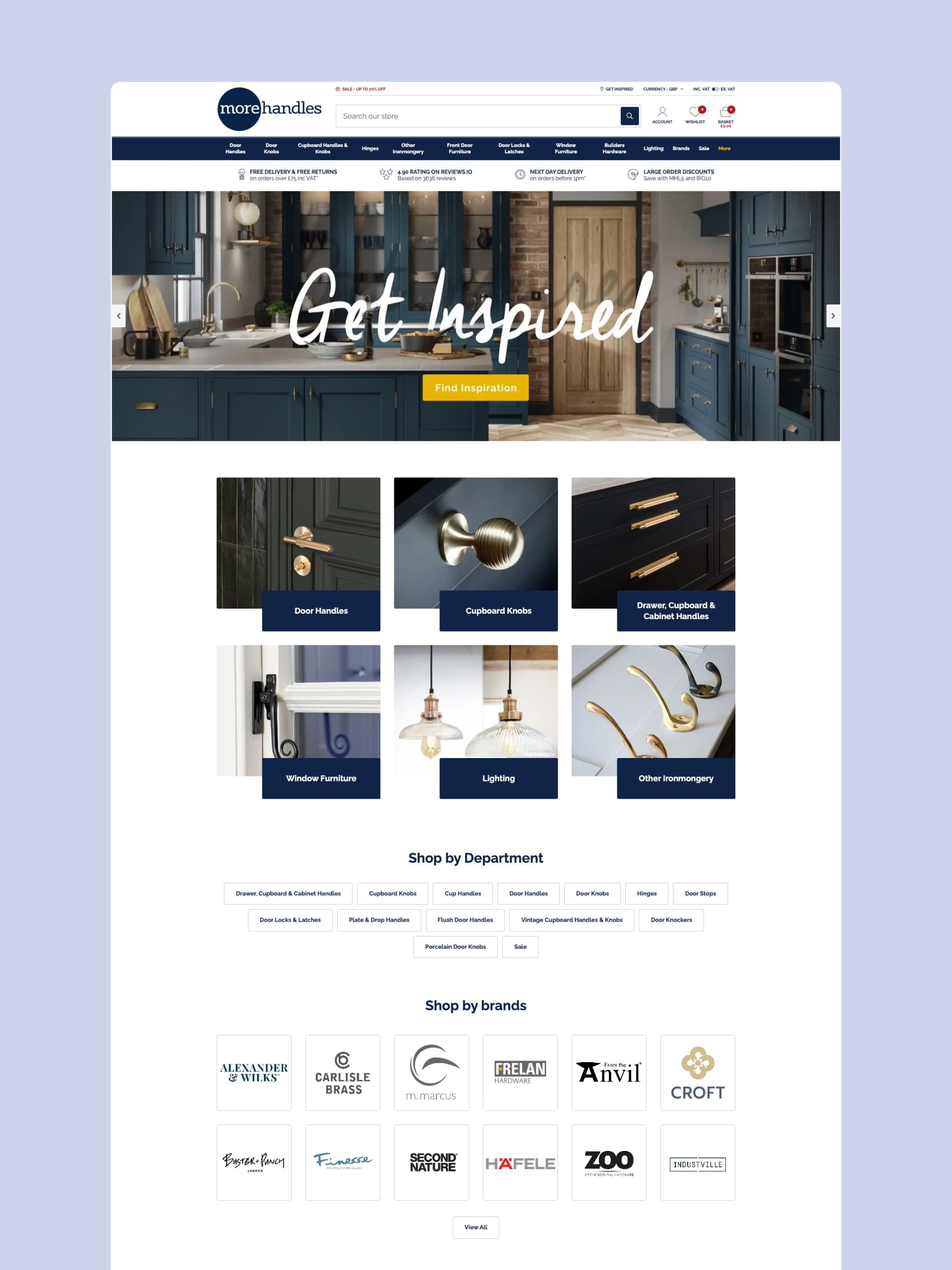 More Handles website